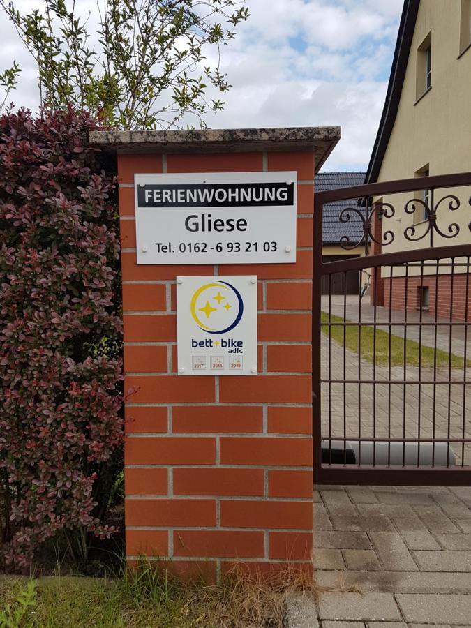 Ferienwohnung Gliese Beeskow Zewnętrze zdjęcie